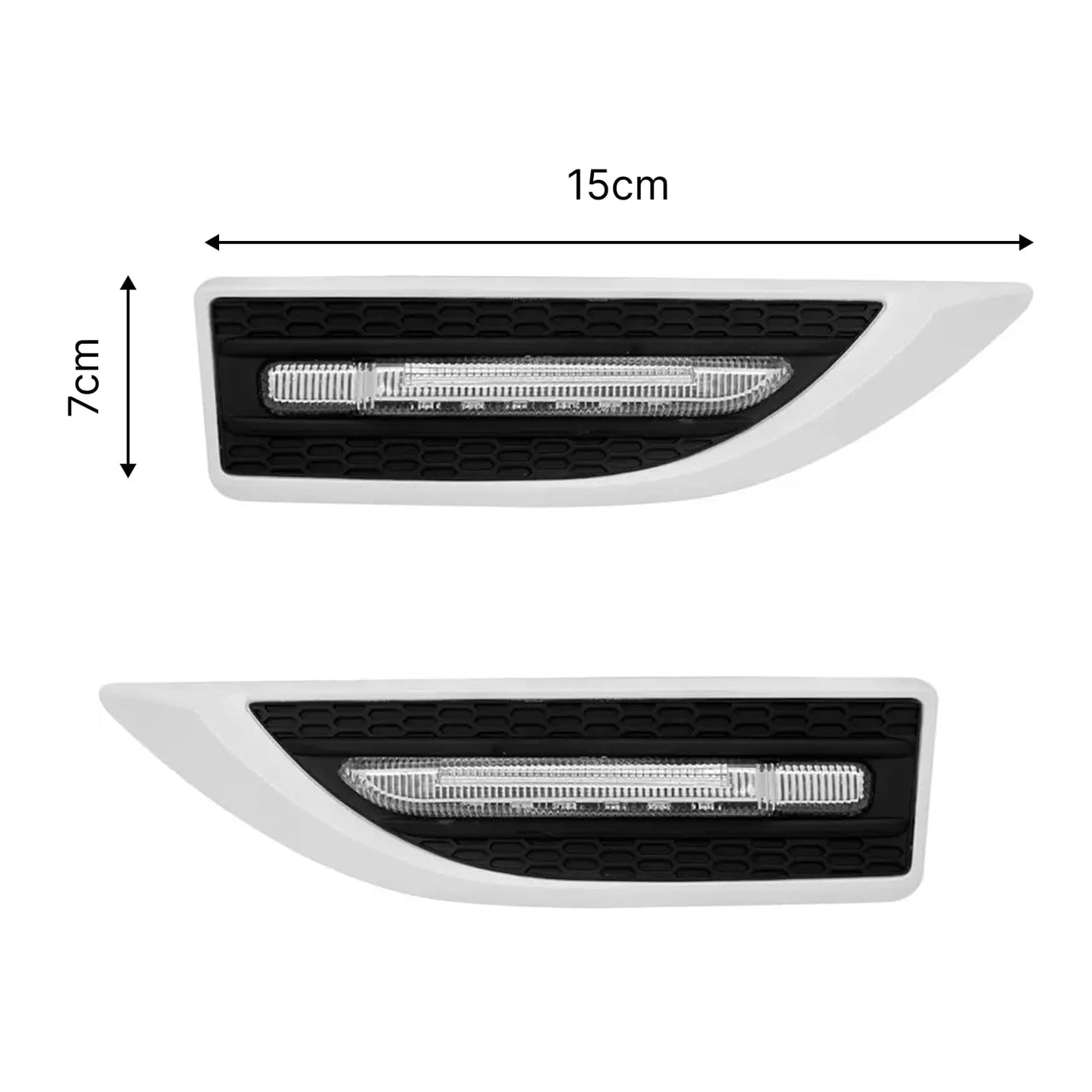 Car Side Fender Light with 3 Colour Led Indicator Light