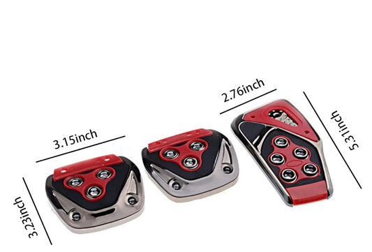 Anti Slip Pedal Kit Black Car Pedal