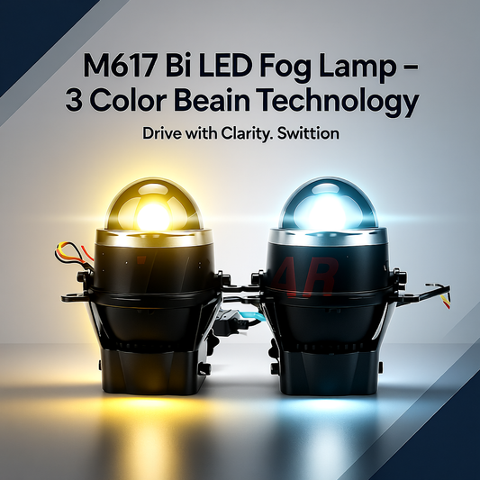 M617 Bi LED Fog Lamp – 3 Color Beam Technology