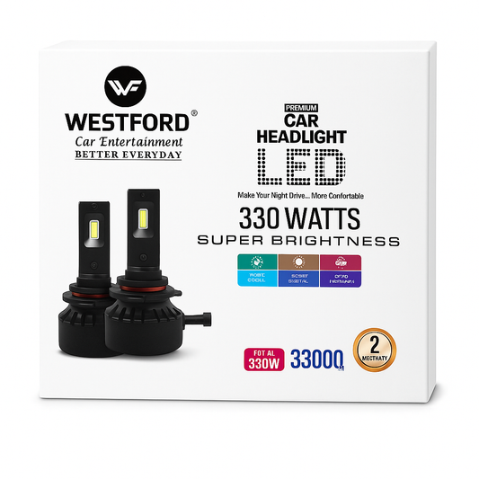 Westford LEDBeam LED MX 330W Automotive Grade  Type h4/h7/h8/h11/9005/9006
