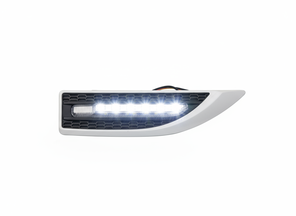 Car Side Fender Light with 3 Colour Led Indicator Light